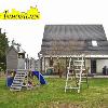 Garten und Hausrückseite